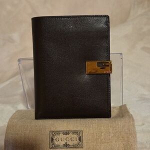 Gucci/Tom Ford Dark Brown‎ Leather Men's Wallet